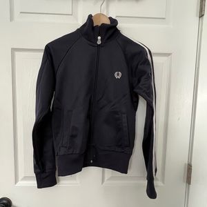 Fred Perry Navy Blue Track Jacket (unisex)